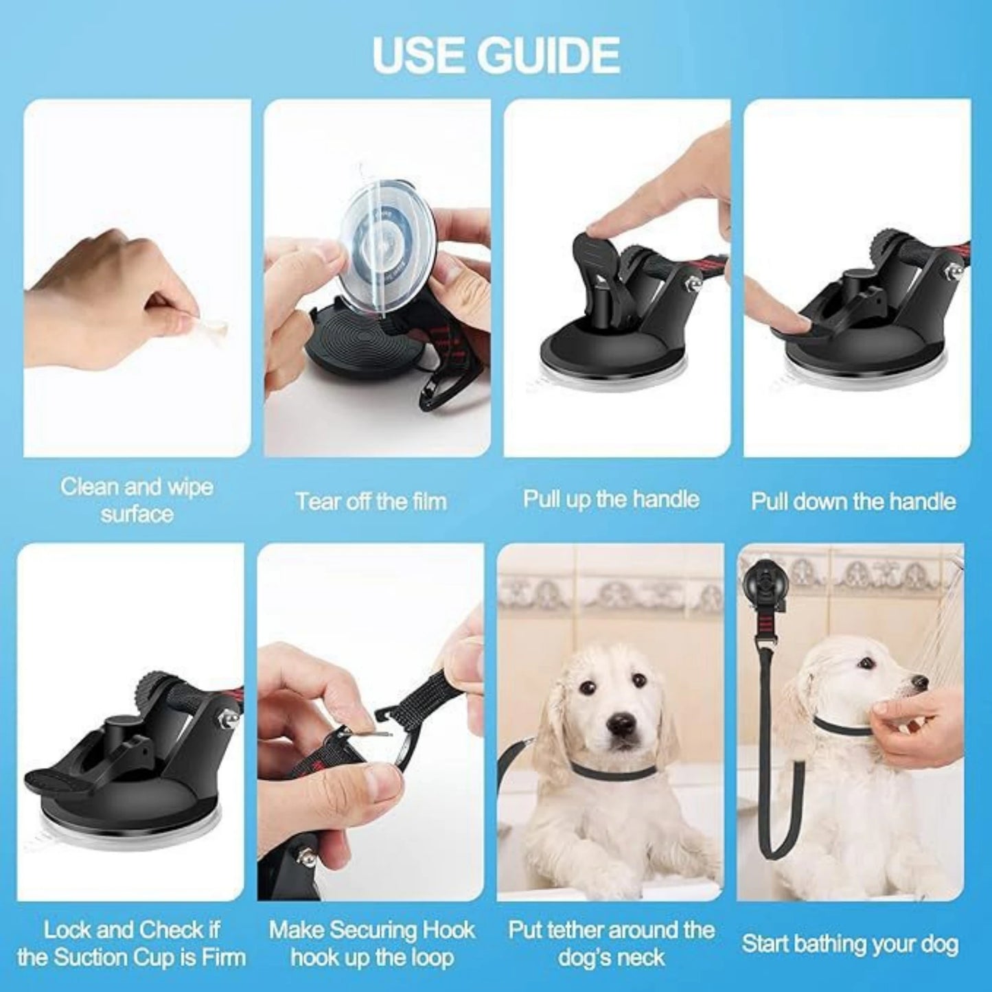 Loop per toelettatura animali domestici Fissatore per il bagno del cane