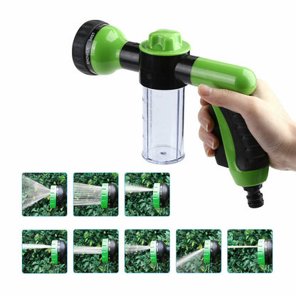 Ugello spruzzatore ad alta pressione Tubo flessibile Doccia per cani Pistola 3 modalità regolabile Lavaggio per animali domestici Pulizia Bagno Schiuma d'acqua Spruzzatore di sapone Strumento pulito per cani