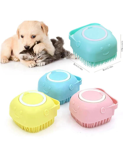 Pettine in silicone morbido Spazzola Massaggiatore Gel doccia