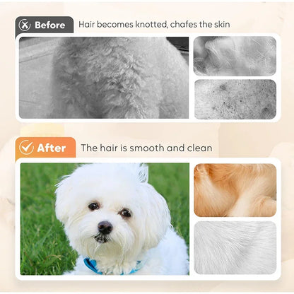 Spazzola da bagno per animali domestici con manico lungo 2 in 1 con dispenser di shampoo incorporato