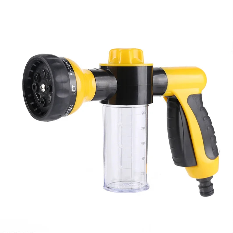 Ugello spruzzatore ad alta pressione Tubo flessibile Doccia per cani Pistola 3 modalità regolabile Lavaggio per animali domestici Pulizia Bagno Schiuma d'acqua Spruzzatore di sapone Strumento pulito per cani