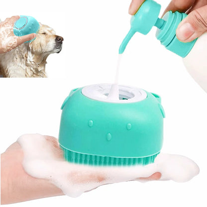 Pettine in silicone morbido Spazzola Massaggiatore Gel doccia