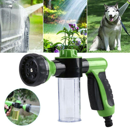 Ugello spruzzatore ad alta pressione Tubo flessibile Doccia per cani Pistola 3 modalità regolabile Lavaggio per animali domestici Pulizia Bagno Schiuma d'acqua Spruzzatore di sapone Strumento pulito per cani