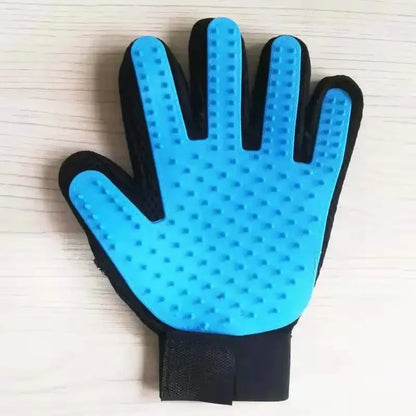 Spazzola per toelettatura su 2 lati Guanto per pulizia da bagno De-Shedding De-Matting
