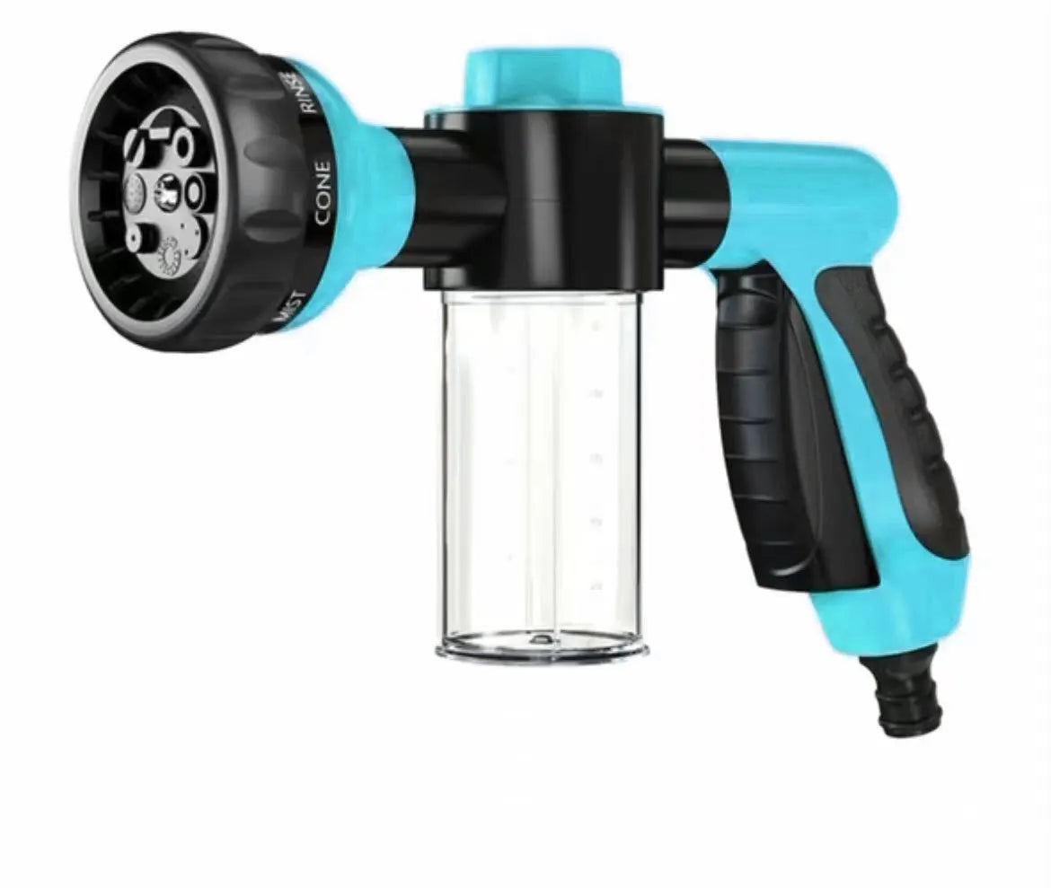 Ugello spruzzatore ad alta pressione Tubo flessibile Doccia per cani Pistola 3 modalità regolabile Lavaggio per animali domestici Pulizia Bagno Schiuma d'acqua Spruzzatore di sapone Strumento pulito per cani