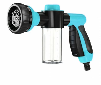 Ugello spruzzatore ad alta pressione Tubo flessibile Doccia per cani Pistola 3 modalità regolabile Lavaggio per animali domestici Pulizia Bagno Schiuma d'acqua Spruzzatore di sapone Strumento pulito per cani