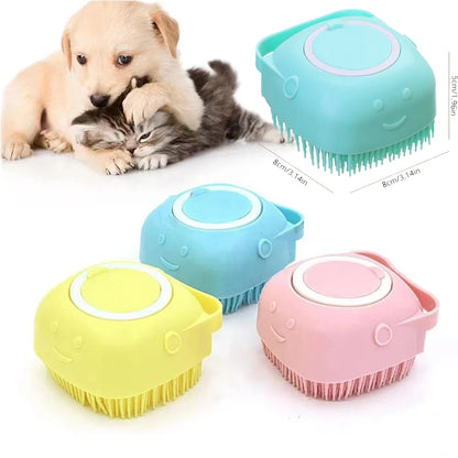 Pettine in silicone morbido Spazzola Massaggiatore Gel doccia