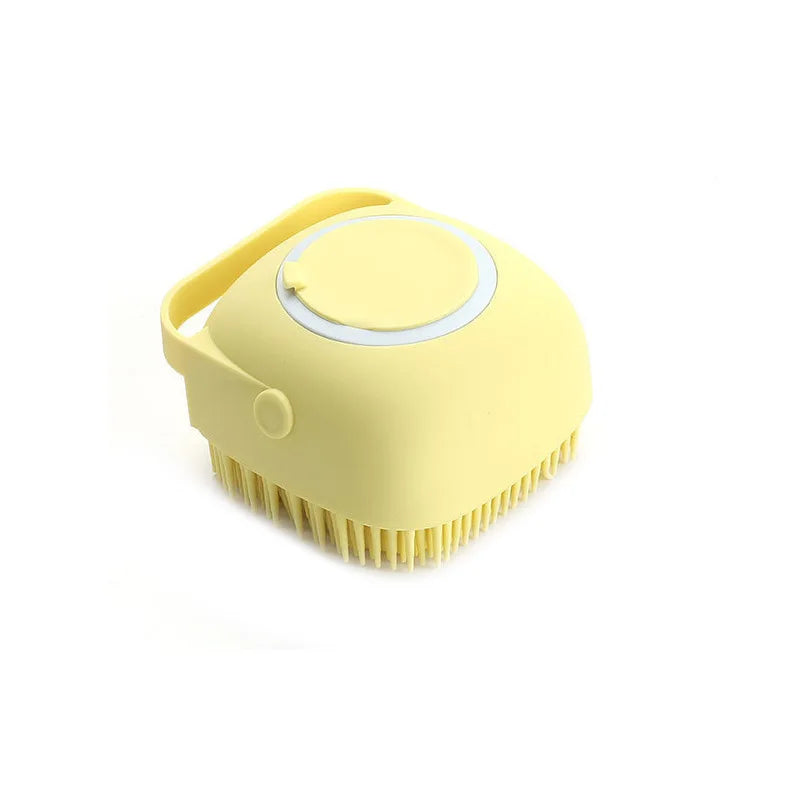 Pettine in silicone morbido Spazzola Massaggiatore Gel doccia