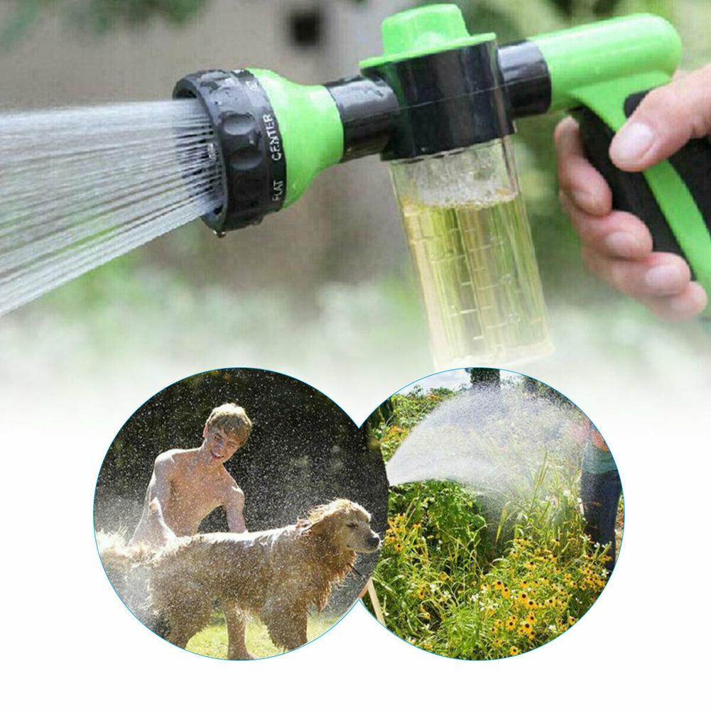 Ugello spruzzatore ad alta pressione Tubo flessibile Doccia per cani Pistola 3 modalità regolabile Lavaggio per animali domestici Pulizia Bagno Schiuma d'acqua Spruzzatore di sapone Strumento pulito per cani