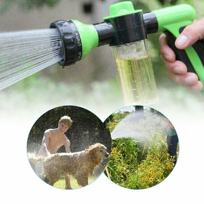 Ugello spruzzatore ad alta pressione Tubo flessibile Doccia per cani Pistola 3 modalità regolabile Lavaggio per animali domestici Pulizia Bagno Schiuma d'acqua Spruzzatore di sapone Strumento pulito per cani